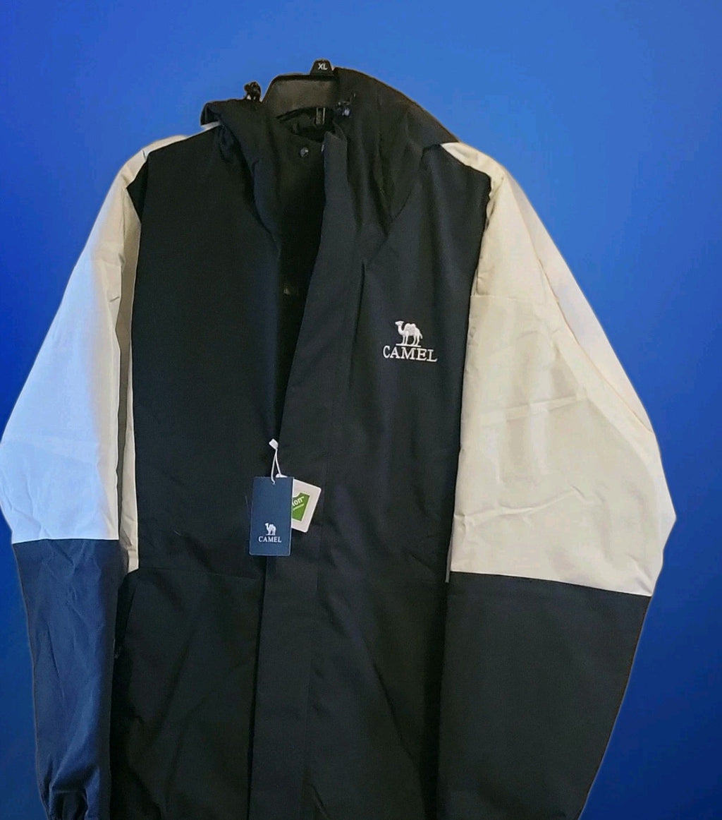 Camel Men's Windproof Winter Windbreaker Jacket  XXL