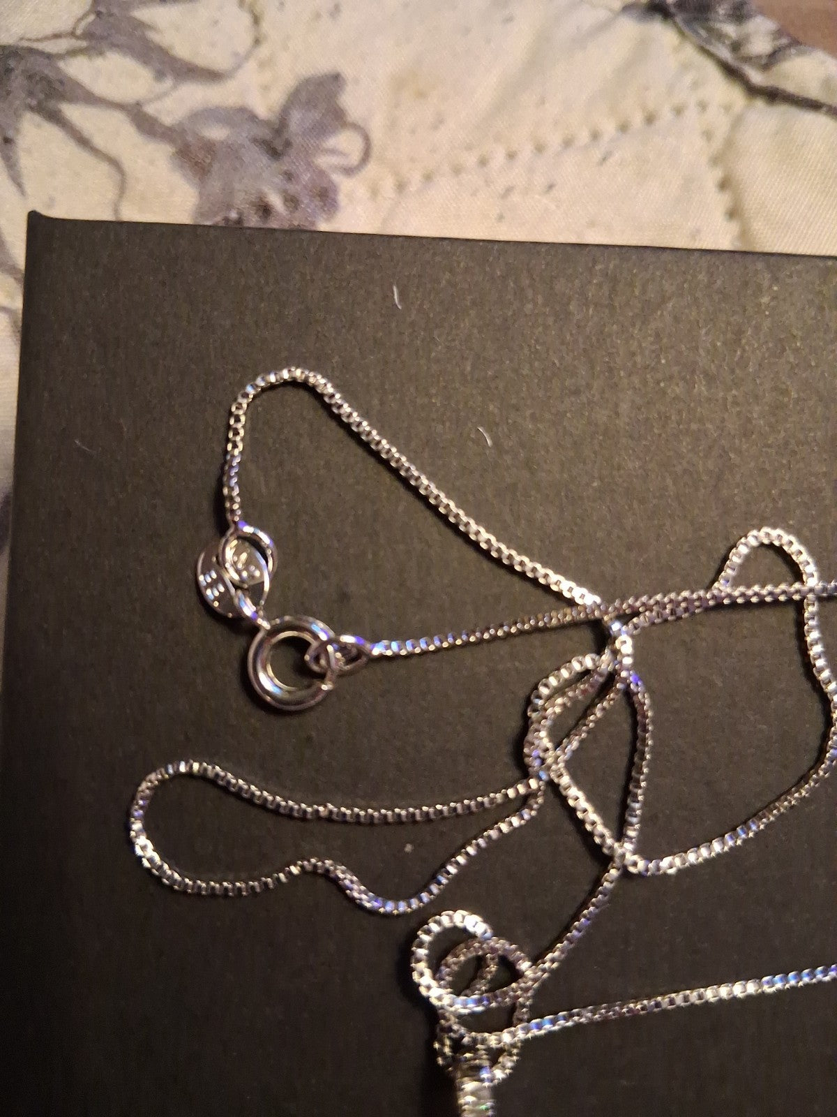 BBGem sterling silver cubic zirconia necklace