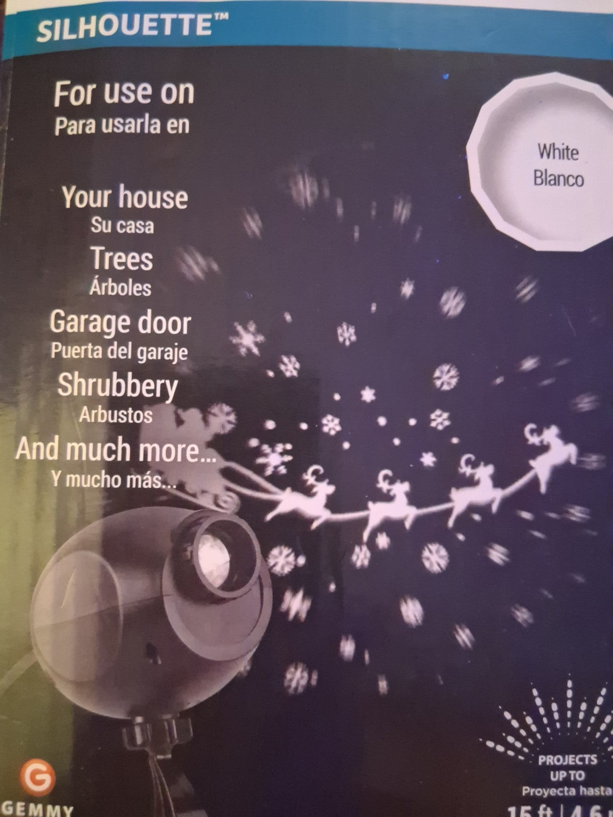 Holiday Silhouette Projection