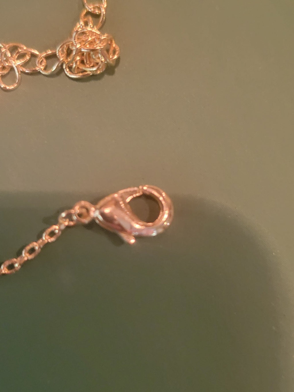 Swarovski Necklace For Mama- White, Rose Gold Plated