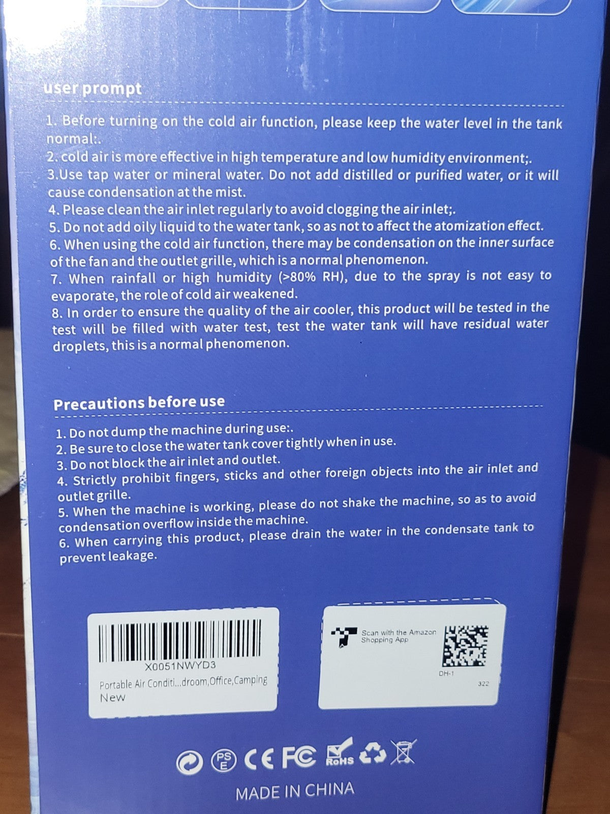portable air conditioner