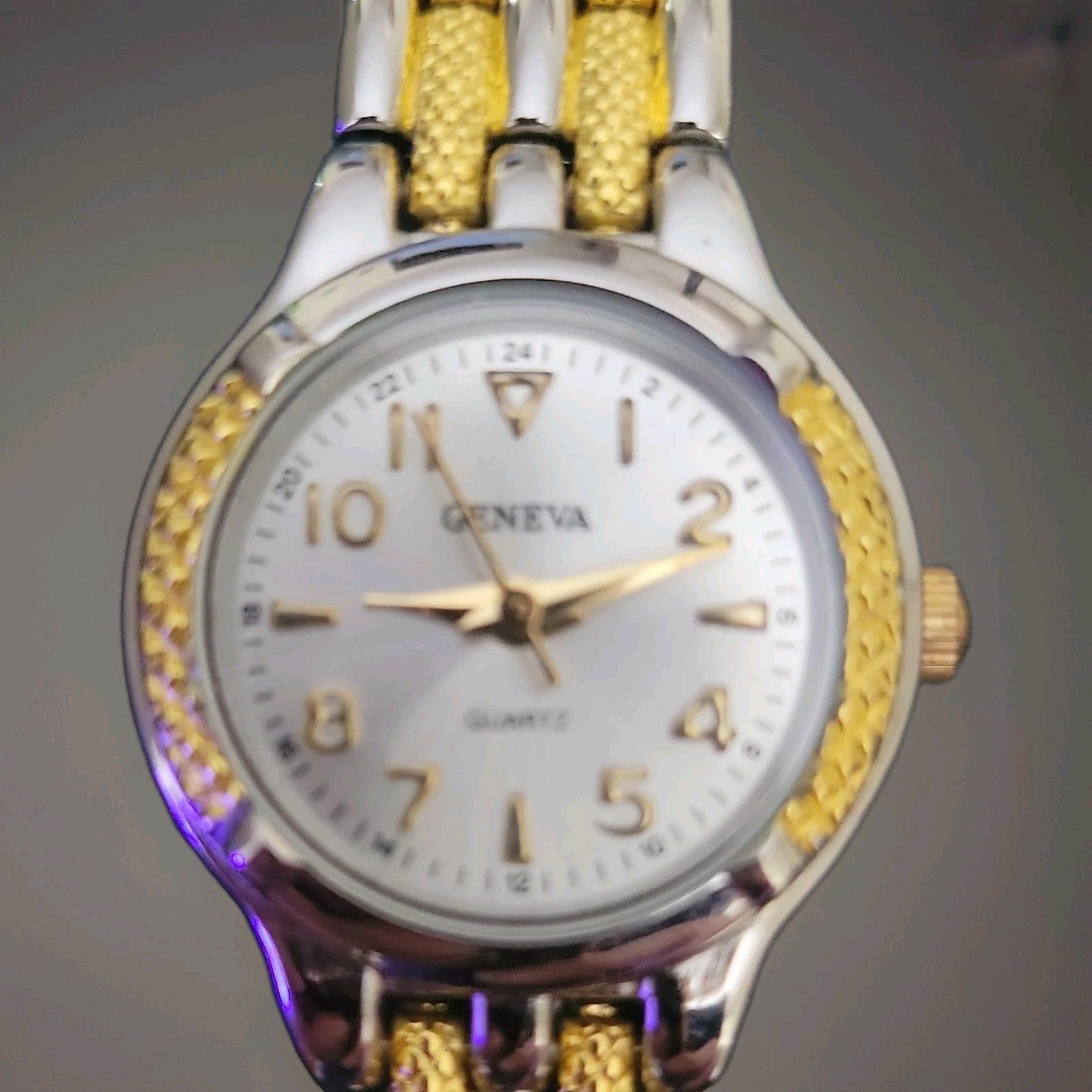Geneva  Quartz Wristwatch Dress Round