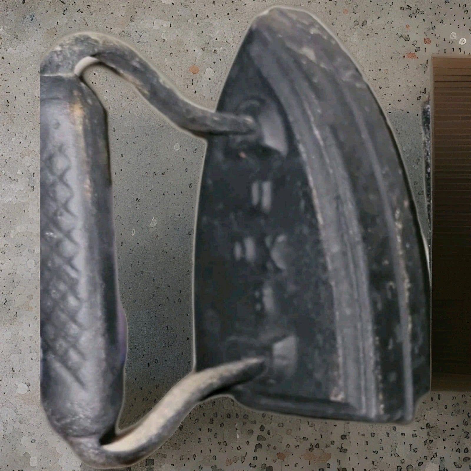 2 Cast Iron Sad each Unique Lot