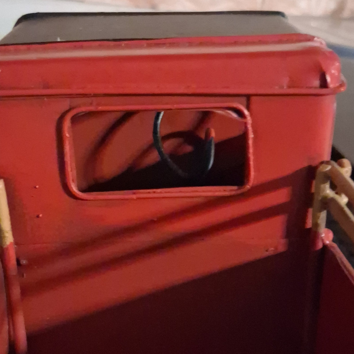 Vintagr Metal model of a 1931 Ford Fire Chief  Truck