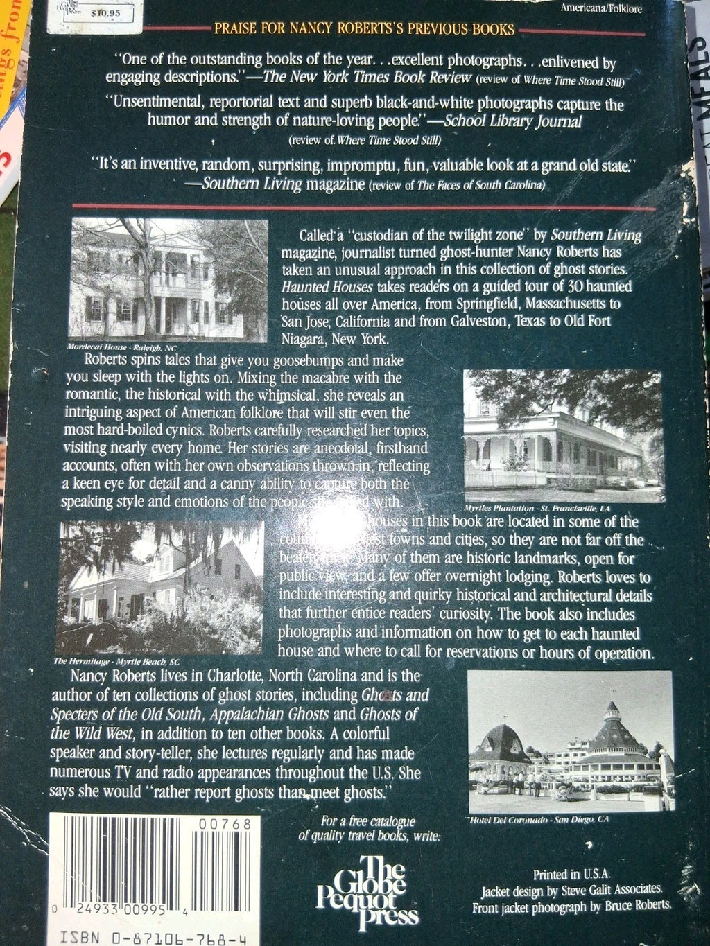 Haunted Houses: Tales from 30 American Homes, Roberts, Nancy