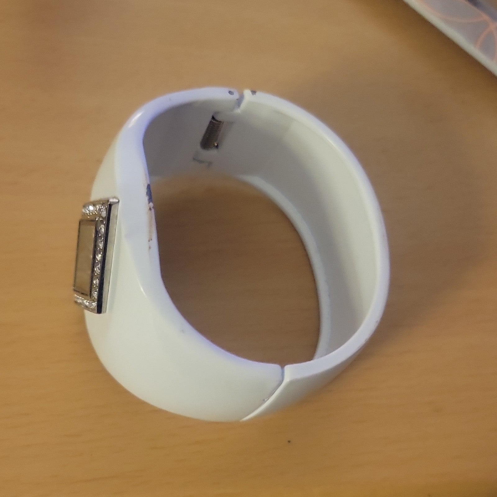 Pierre Bonnie White Bangle watch
