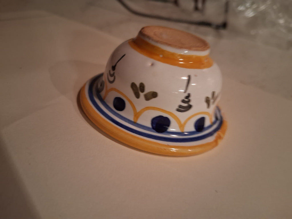 Azafran 30 Hand-Painted Ceramic bowl from Puente del Arzobispo, Toledo, Spain
