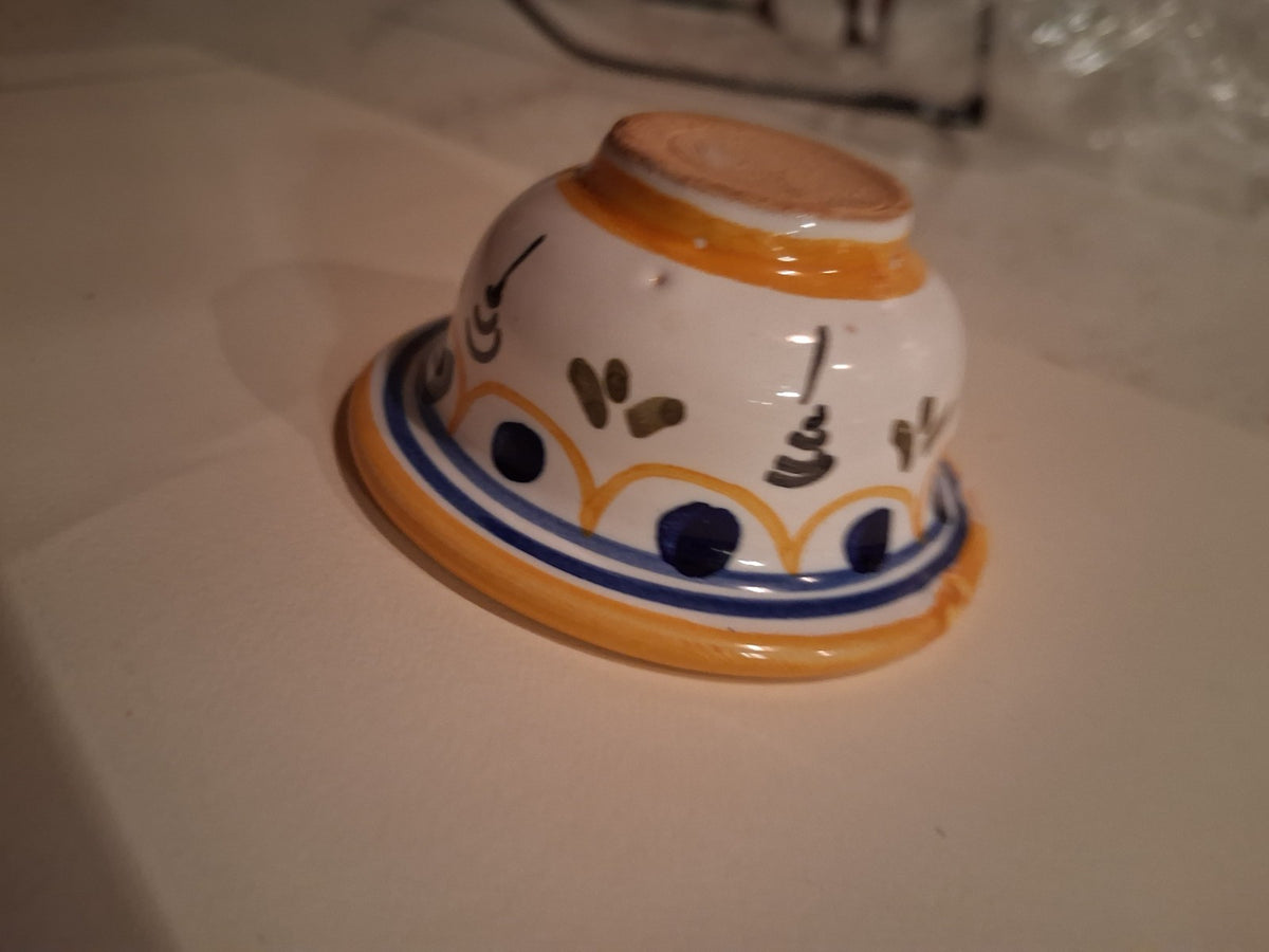 Azafran 30 Hand-Painted Ceramic bowl from Puente del Arzobispo, Toledo, Spain