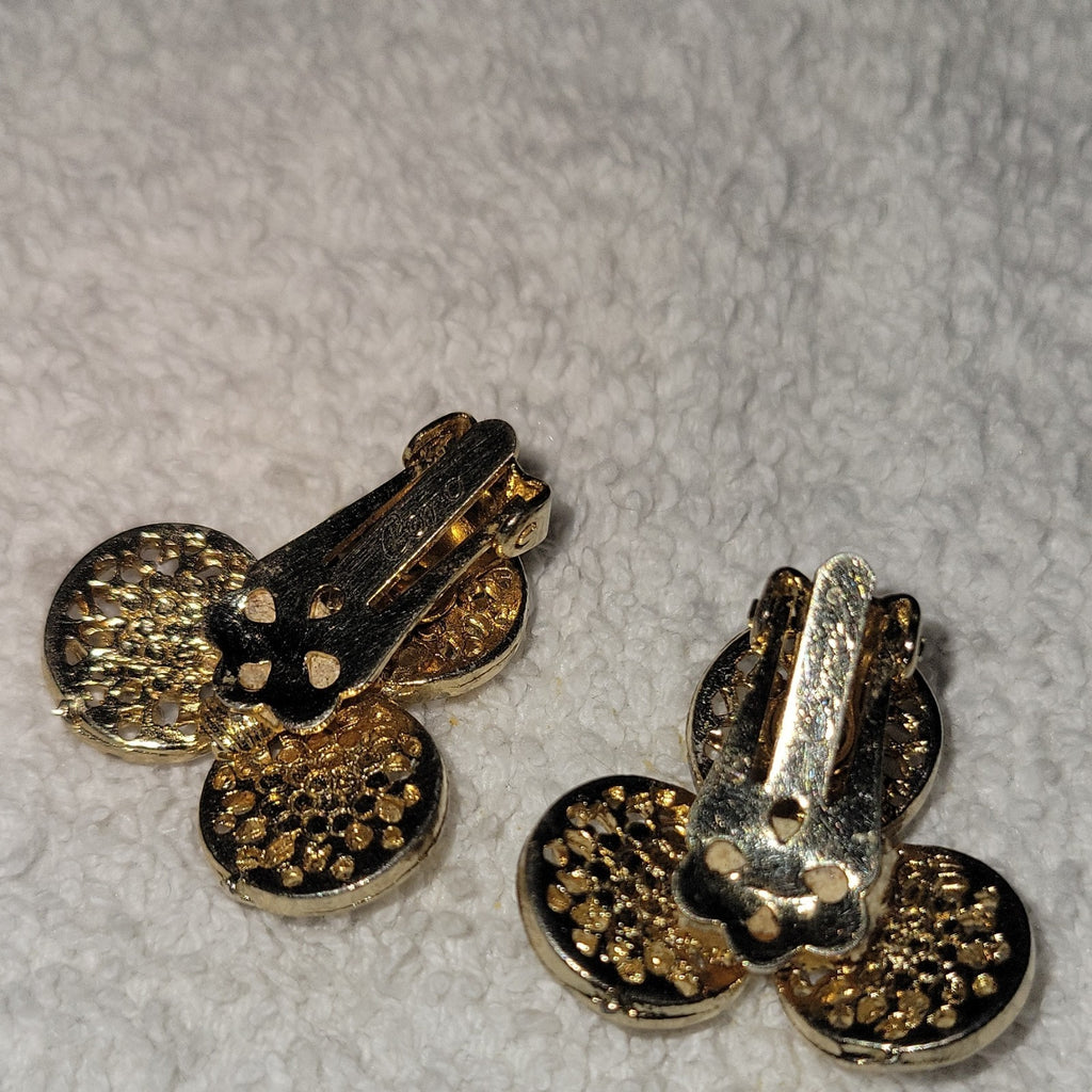 Vintage Clip-On Earrings 