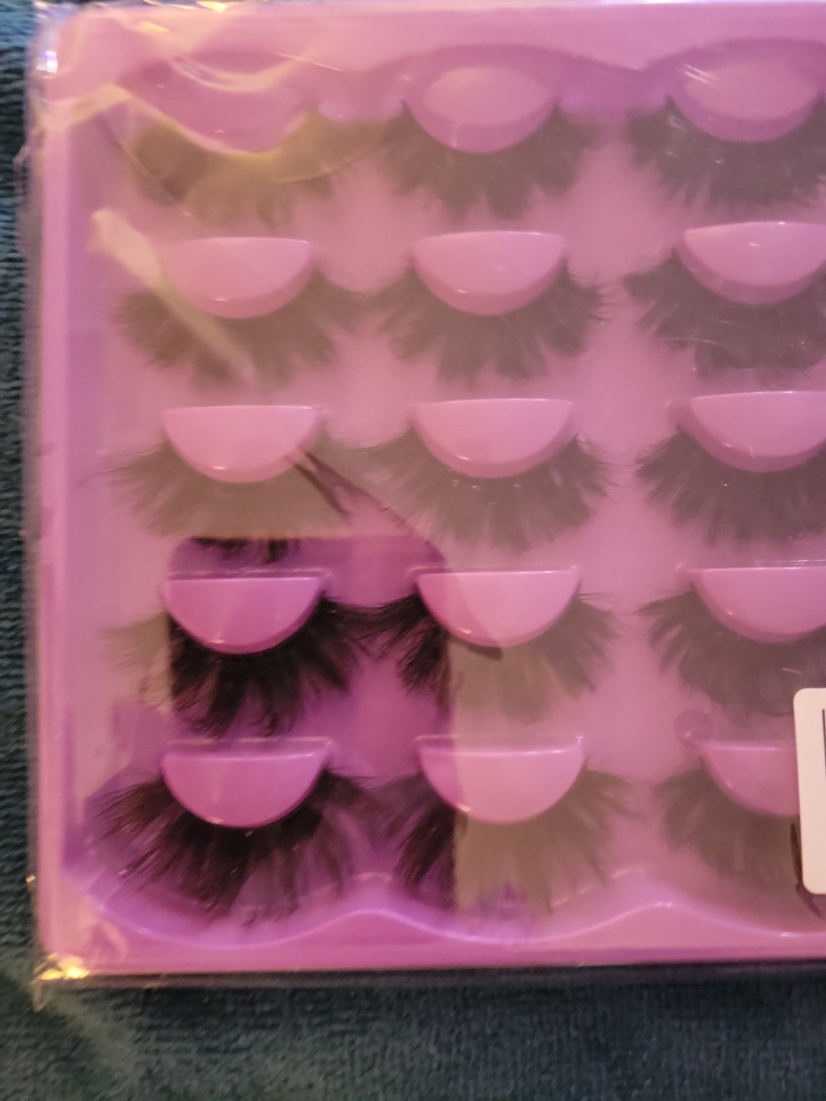 Lot Of Artificial nails full cover, Eyelashes, And Nail Stickers