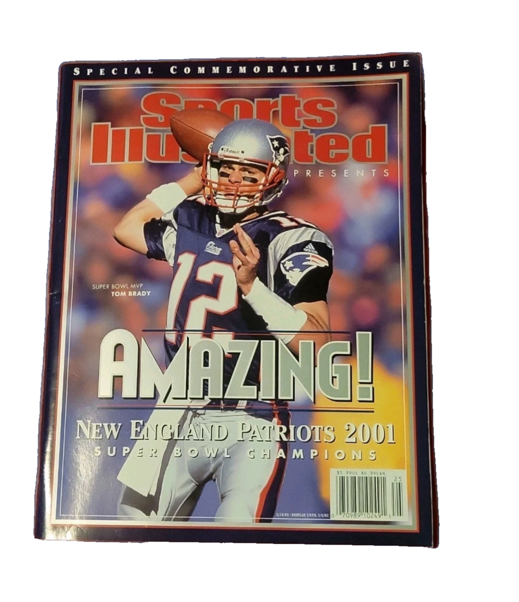 Sports Illustrated Super Bowl Tom Brady Original