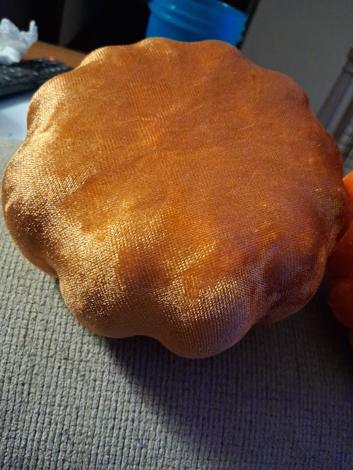 2 Halloween pumpkins