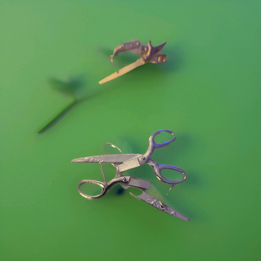Shears Earrings 