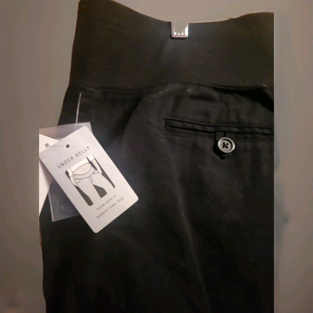 Maternity Black Cotton
