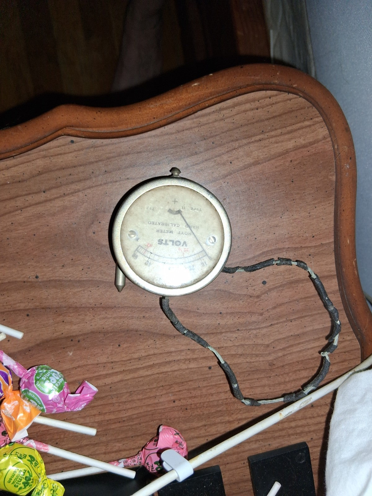 Antique Volt Voltage Meter