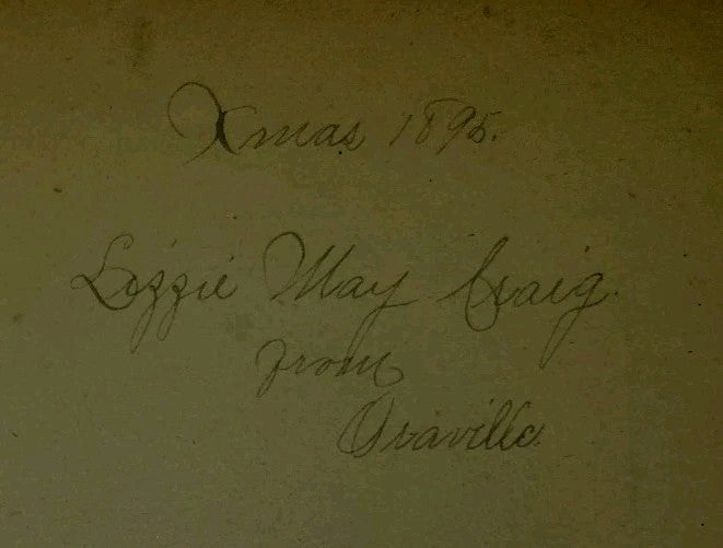 1896 Childrens Hardcover 