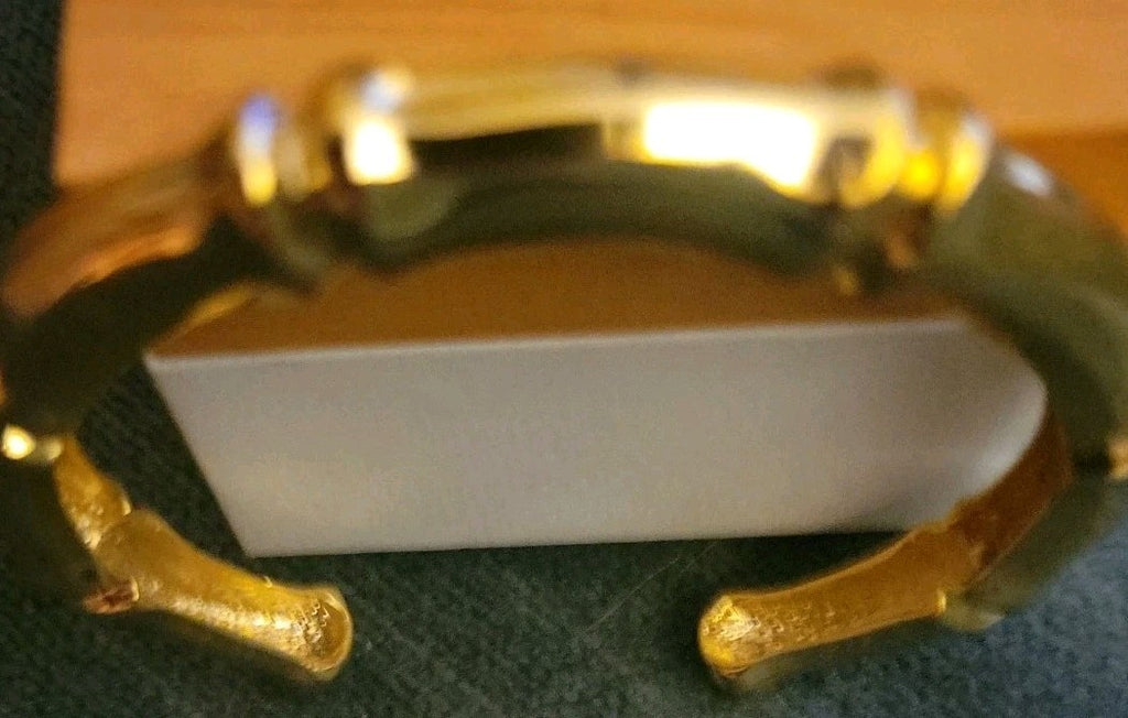 Bamboo Style Cuff Bracelet