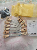  Cheese Spreaders W/ Bags