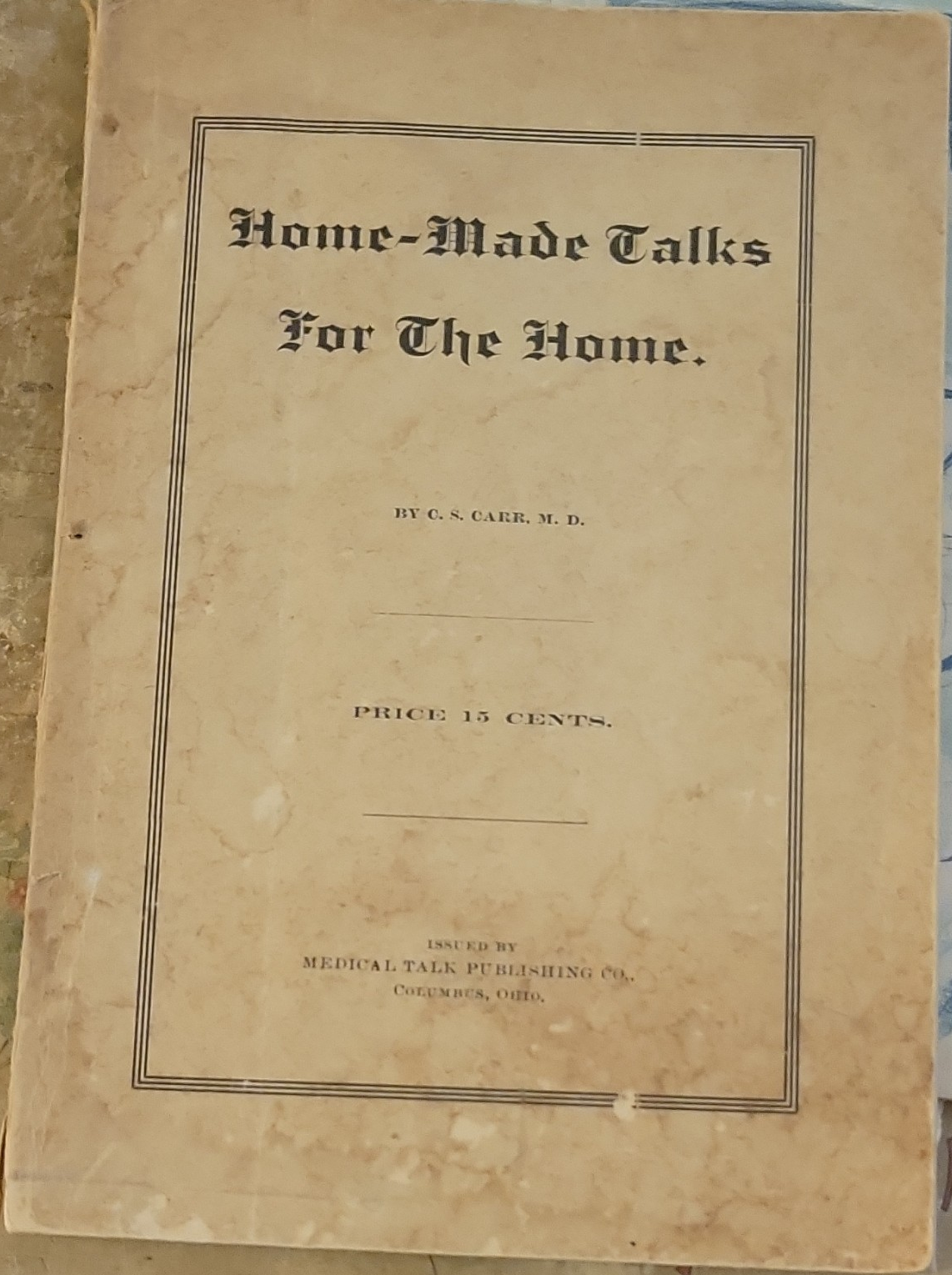 1896  Medical Talk Softcover