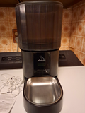 Intelligent Pet Feeder Programmable Automatic Feeder, Black/Silver